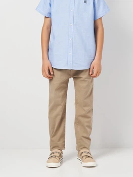 Детские брюки для мальчика Minoti 17PANT 42 40409JNR 92-98 см Бежевые (5063025259407)