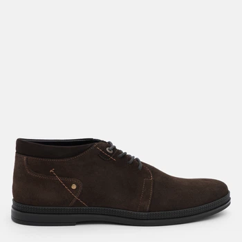 Чоловічі демісезонні черевики шкіряні Prime Shoes 795 Brown Nubuck 16-795-70330 43 28.5 см Brown (2000000076119)