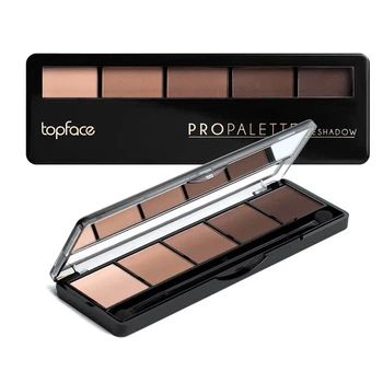 Тіні для повік 5-колірні TopFace Pro Palette Eyeshadow №019 9 г