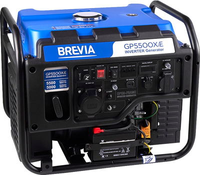 Генератор інверторний бензиновий Brevia GP5500XiE 5/5.5 кВт з електростартером