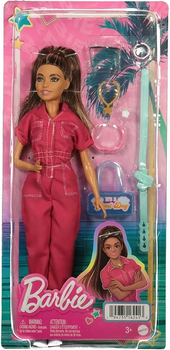 Lalka z akcesoriami Mattel Day and Play Barbie Różowy kombinezon HPL76 26 cm (0194735162413)