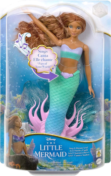 Lalka Mattel Disney Mała Syrenka Ariel śpiewająca HMX22 (0194735134373)