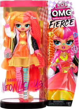 Lalka MGA L.O.L. Surprise OMG Neonlicious Fierce 29 cm 2 szt (10035051585265)