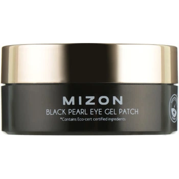 Патчи под глаза Mizon Black Pearl Eye Gel Patch Гидрогелевые С экстрактом черного жемчуга 60 шт. (8809579273141)