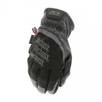 Тактичні зимові рукавички Mechanix "Coldwork™ FastFit® Gloves" Grey/Black L