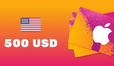 Apple карта iTunes Gift Card 500$ (USA)