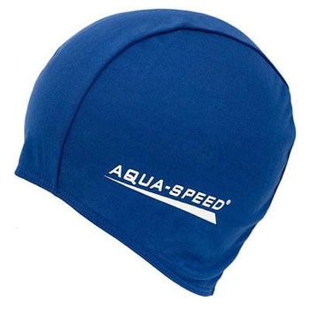 Шапка для плавания Aqua Speed POLYESTER синий (AS-091)