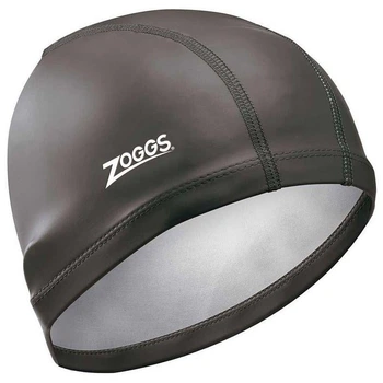 Шапка для плавания Zoggs Nylon-Spandex Pu Coated Cap Черный (1000-465034.BK)