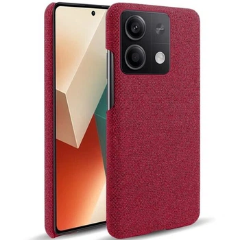 Защитный чехол KSQ Cloth Style для Xiaomi Redmi Note 13 5G - Red