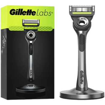 Бритва Gillette Labs with Exfoliating Bar Silver з технологією відлущування