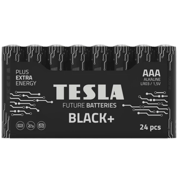 Батарейка Tesla Black+ AAA (LR03) 1.5V (Alkaline) (24 шт.)