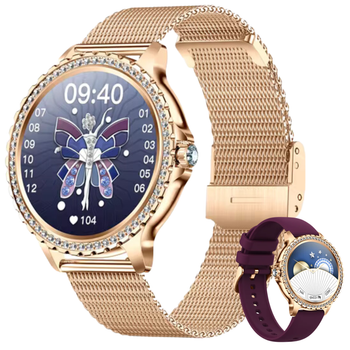 Смарт-часы для женщин LIGE Luxury Smart Watch