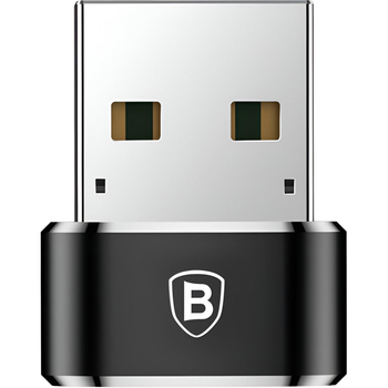 Адаптер Baseus USB Male to Type-C Female Adapter Converter (CAAOTG-01) Black