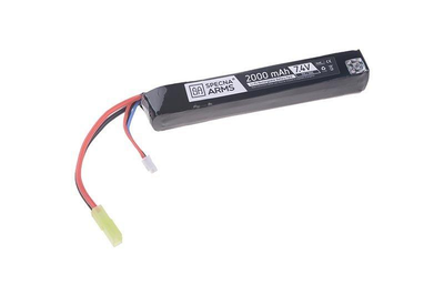 Акумулятор LiPo 7,4 V 2000mAh 15/30C [Specna Arms] (для страйкболу)