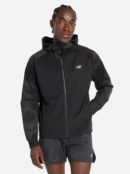 Спортивная ветровка мужская New Balance Seasonal Premium Pr. MJ43514ACK 2XL Графитовая (197376707746)