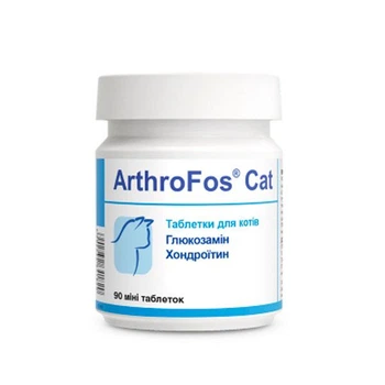 Витамины Dolfos ArthroFos Cat хондропротектор для котов, 90 таб