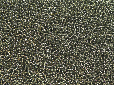 Бисер FROM FACTORY NAN 100 грамм (МЕЛКИЙ) Серый блестящий 52
