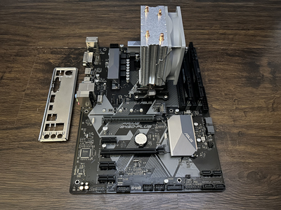 Игровой комплект Материнская плата ASUS + AMD Ryzen 5 5500 + 16GB DDR4