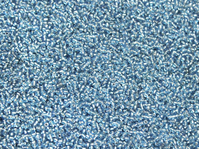 Бисер FROM FACTORY NAN 450 грамм (МЕЛКИЙ) Deluxe Голубой блестящий 23