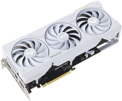 Karta graficzna ASUS PCI-Ex GeForce RTX 4070 Ti Super TUF Gaming White OC Edition 16GB GDDR6X (256bit) (2670/21000) (2 x HDMI, 3 x DisplayPort) (90YV0KF2-M0NA00)