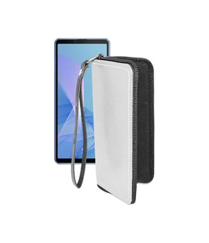 Чохол-гаманець з екошкіри для телефону Sony Xperia 10 III Білий