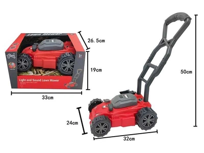 Детская газонокосилка со звуком и подсветкой (T 1810) подвижные части