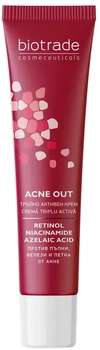 Крем триактивный Biotrade Acne Out Против акне и постакне 30 мл (3800221842376)