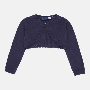 Дитяче болеро для дівчинки Chicco 09849-088 86 см Темно-синє (8059609309054)