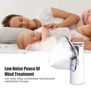 Ультразвуковий інгалятор Mesh Nebulizer JSL-W302 для дорослих та дітей ручний небулайзер