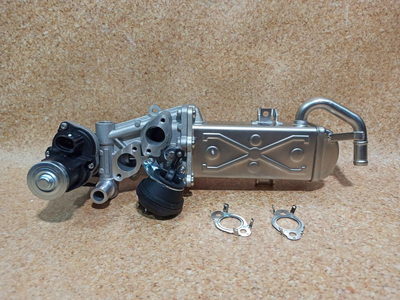Клапан ЕГР EGR радиатор системы ОГ аналог 03L131512DQ Фольксваген (Volkswagen) Джетта Пассат Б6 Б7