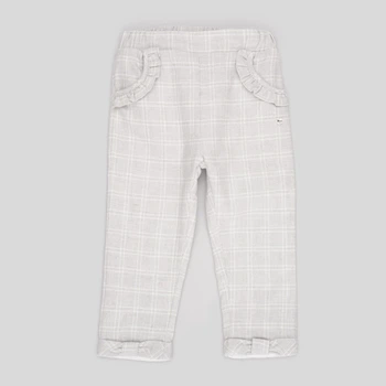 Дитячі штани для дівчинки Chicco 08681-091 80 см Сірі (8059609435432)