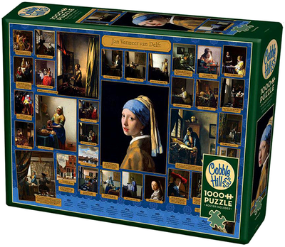 Puzzle Cobble Hill Johannes Vermeer 1000 elementów (0625012401043)