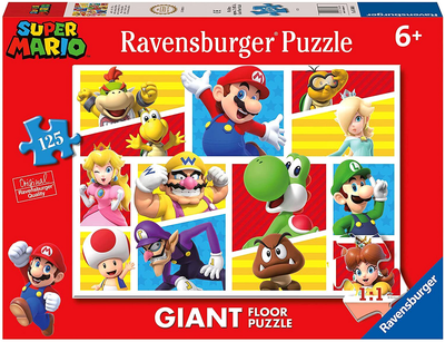 Puzzle Ravensburger Super Mario Giant 70 x 50 cm 125 elementów (4005556056408)