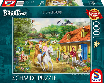 Пазл Schmidt Thomas Kinkade Bibi & Tina 69.3 x 49.3 см 1000 деталей (4001504584252)