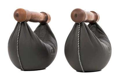Гантелі NOHRD SwingBell Чорний Горіх 2 х 8 кг