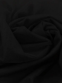 Конфекционная сетка черная 40г/м2 145см 1пог.м