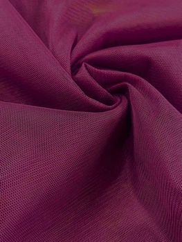 Конфекционная сетка сливовая 40г/м2 145см 1пог.м