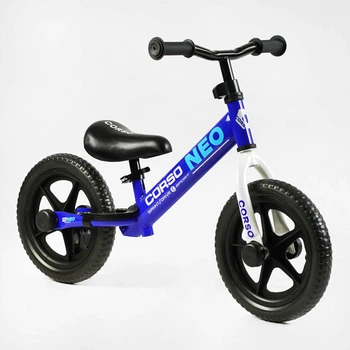 Біговел "CORSO NEO" EN-25540 сталева рама, колесо 12" EVA (ПІНА), підставка для ніг, в коробці