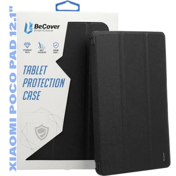 Чехол для планшета BeCover Flexible TPU Mate Xiaomi Poco Pad 12.1" Black (711582)
