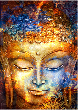 Puzzle Enjoy Uśmiechnięty Budda 68 x 48 cm 1000 elementów (5949194014583)