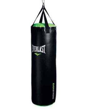 Мішок боксерський Everlast Heavy 420324, чорно-зелена