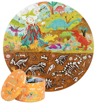 Puzzle Boppi Dinozaury 58 cm 150 elementów (5060459743564)