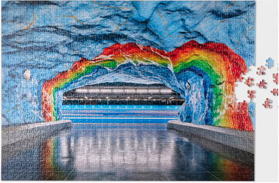 Пазл Printworks Subway Art Rainbow 70 x 50 см 1000 деталей (7350108172295)