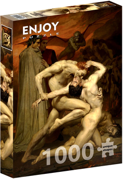 Puzzle Enjoy William Bouguereau Dante and Virgile 68 x 48 cm 1000 elementów (5949194015634)