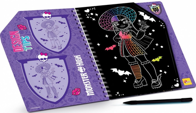 Scratchbook Lisciani Monster High Scratch reveal (9788833512709)