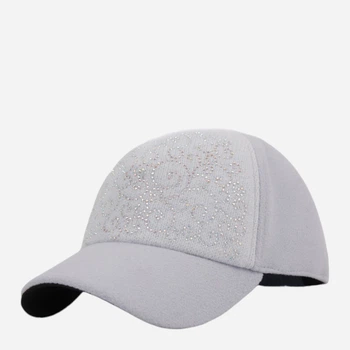 Кепка жіноча зимова VILSS ALBUSHA Cashemir/Angora Strass VLB-3107-16/SD22065-Ds7-М 57-59 Іній/Тіффані