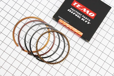 Кольца поршневые TEMO 110cc 52.4 мм STD Тайвань