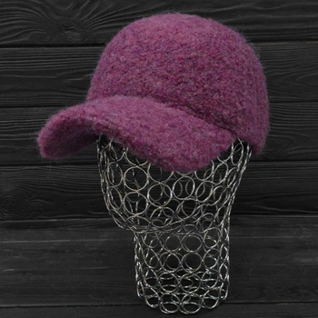 БЕЙСБОЛКА Жіноча зимова з регулятором Odyssey Merino+PA 55-59 см Пурпурный 13013
