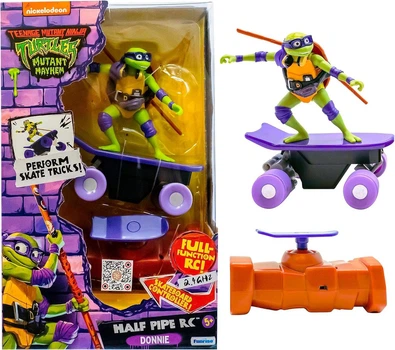 Игровая фигурка Черепашки Ниндзя Донателло Half Pipe Donatello на пульте управления (71036)