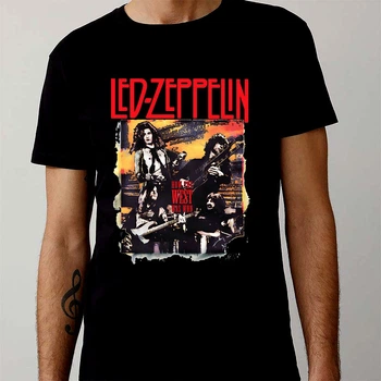 Футболка Led Zeppelin How the West Was Won PG0717 goodreclama M Чорний